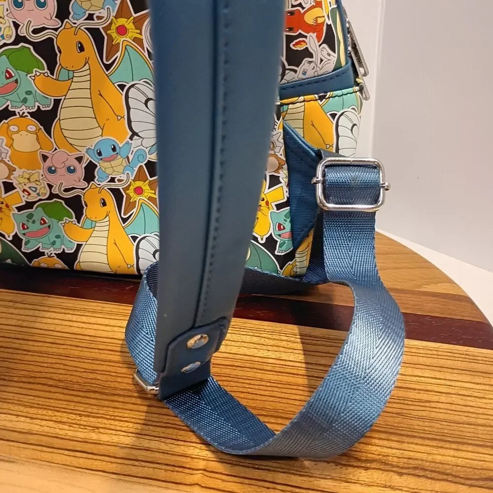 Loungefly Pokémon Sticker Collage Mini Backpack Pikachu Cubone Squirtle